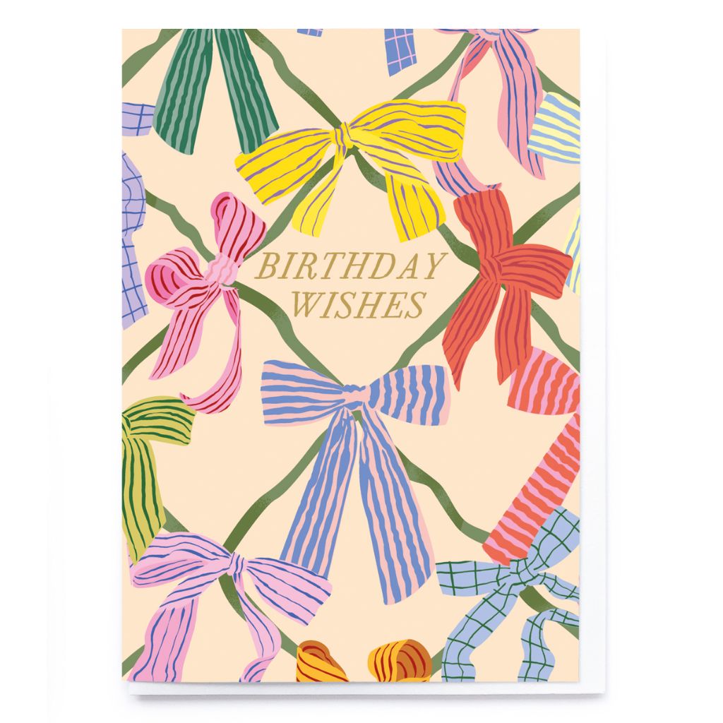 Colourful Bows Card