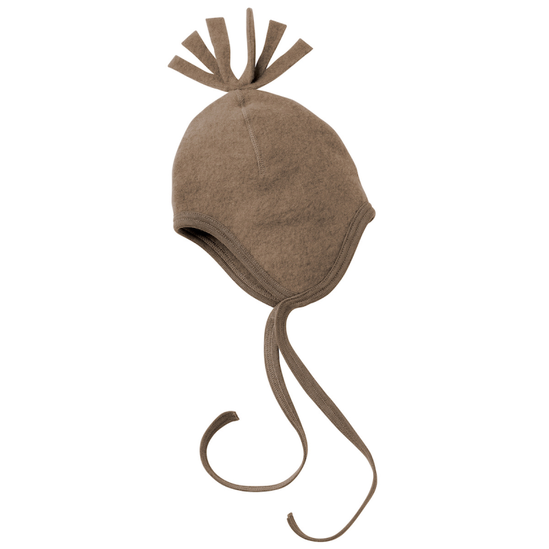 Engel Fleece Baby Hat Walnut
