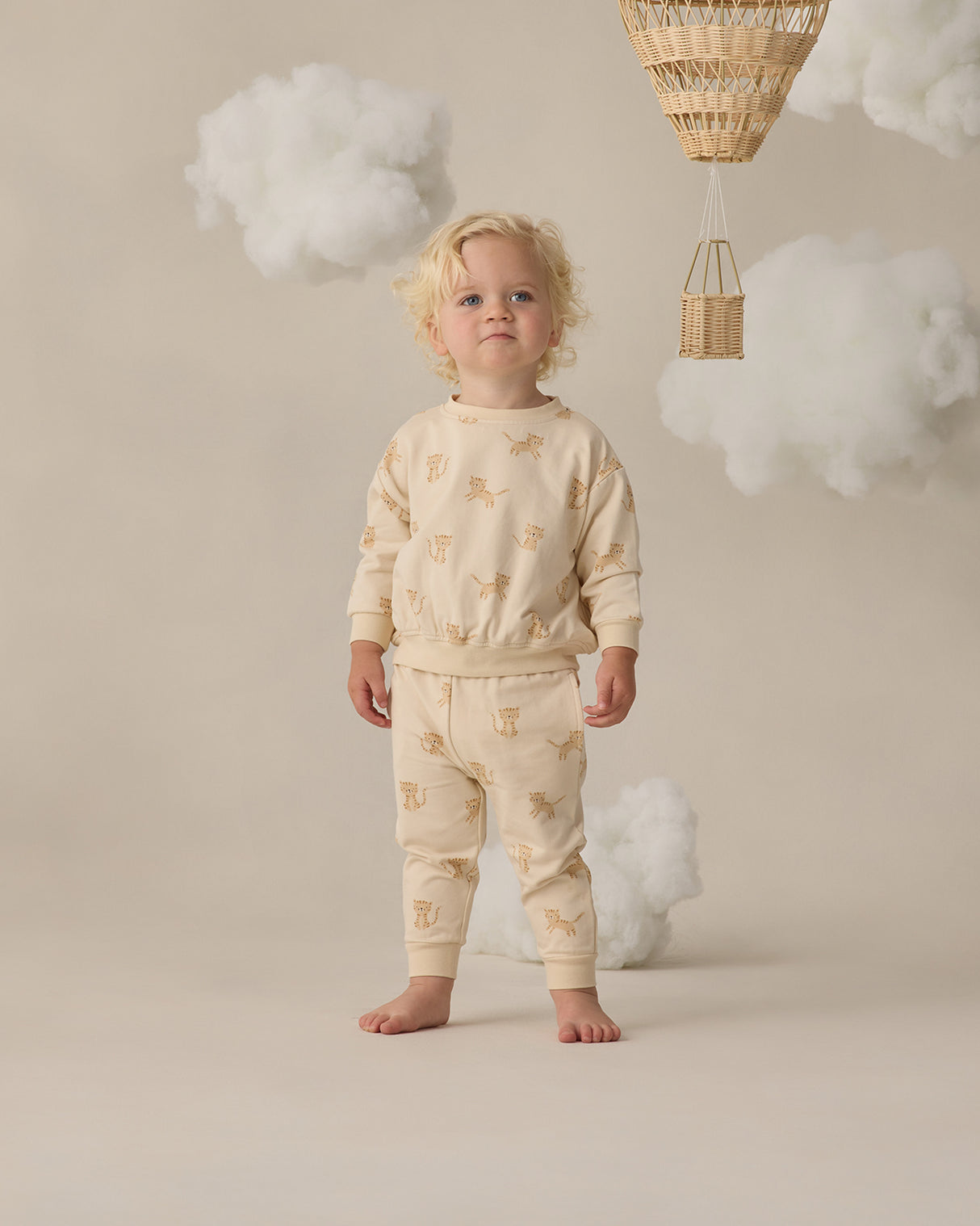 Quincy Mae Relaxed Sweatshirt Tigers