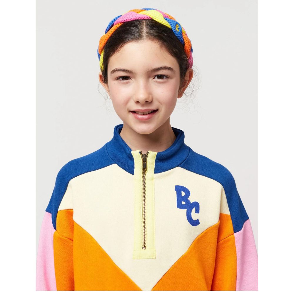Bobo Choses Multicolor Braided Knitted Cotton Headband