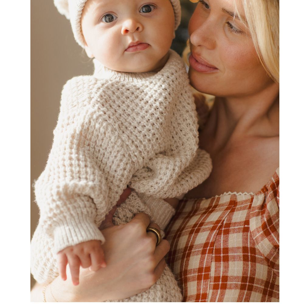 Quincy Mae Chunky Knit Sweater N