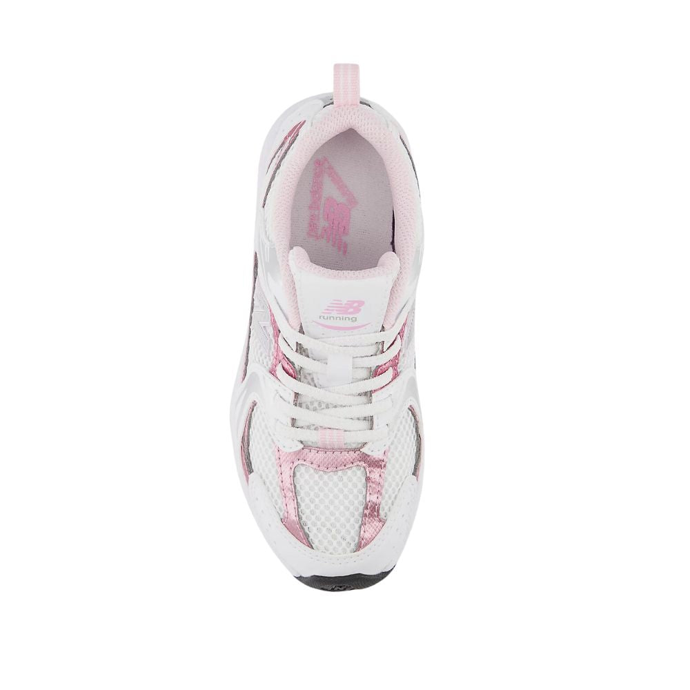 New Balance 530 Kids Bungee White / Pink / Silver