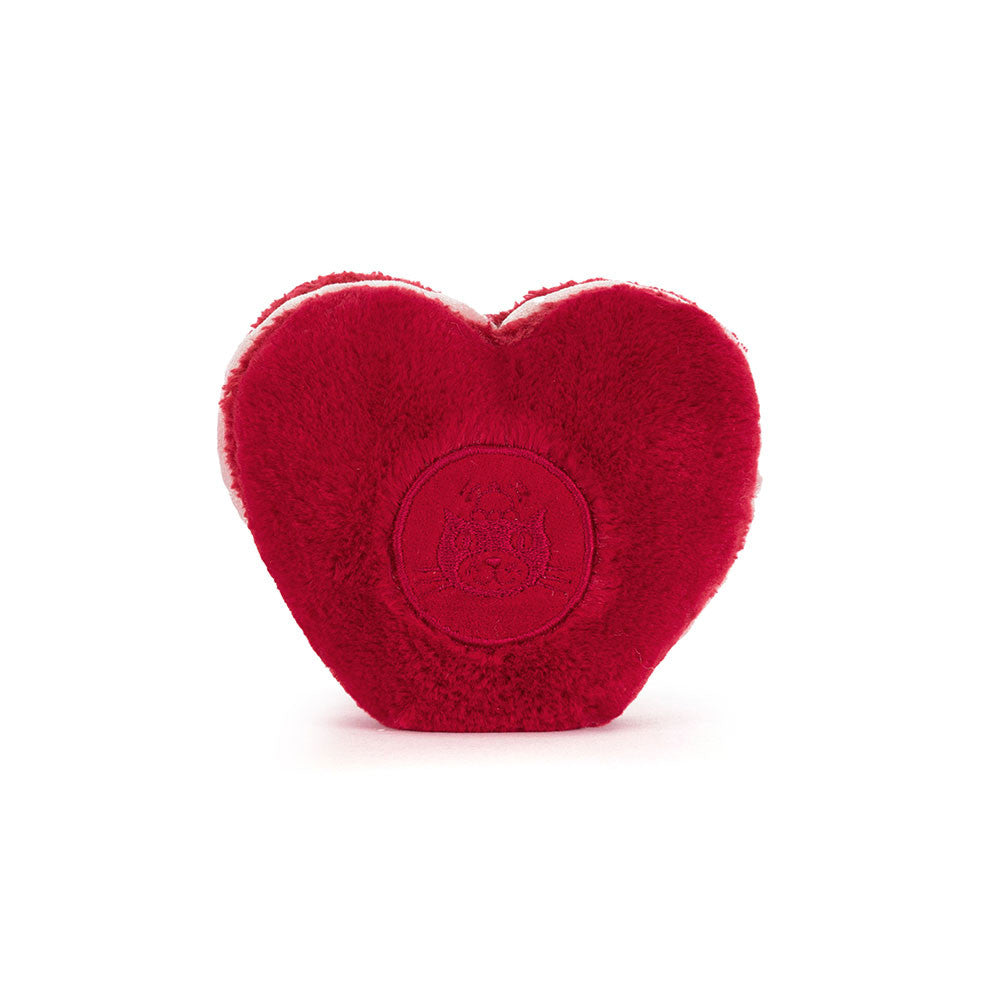 Amuseables Colette Heart Macaron (Red)