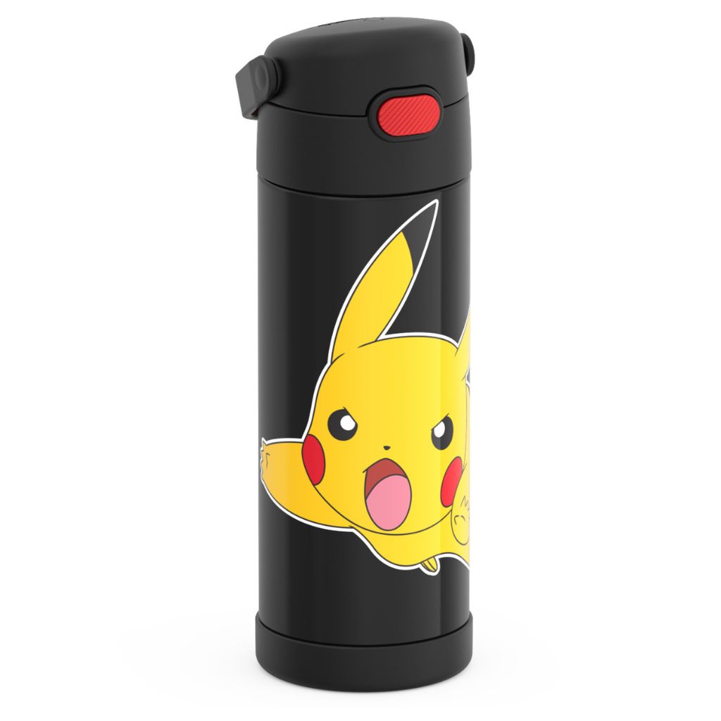Thermos 16oz Stainless Steel Vaccum Insulated Hydration Bottle w/Bail Handle - Pokemon