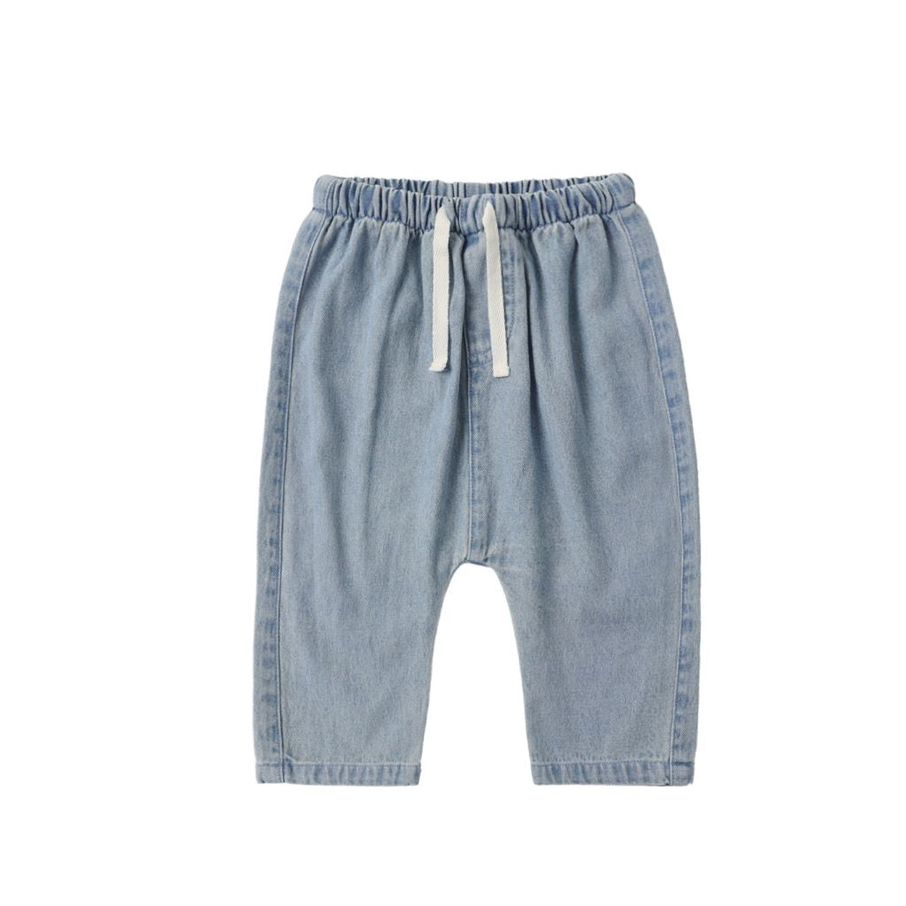 Quincy Mae Heny Pant Chambray