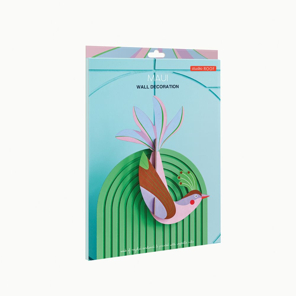 DIY 3D Wall Decoration Paradise Bird- Maui