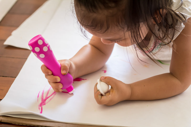 Djeco Arts & Crafts - 6 Foam Markers