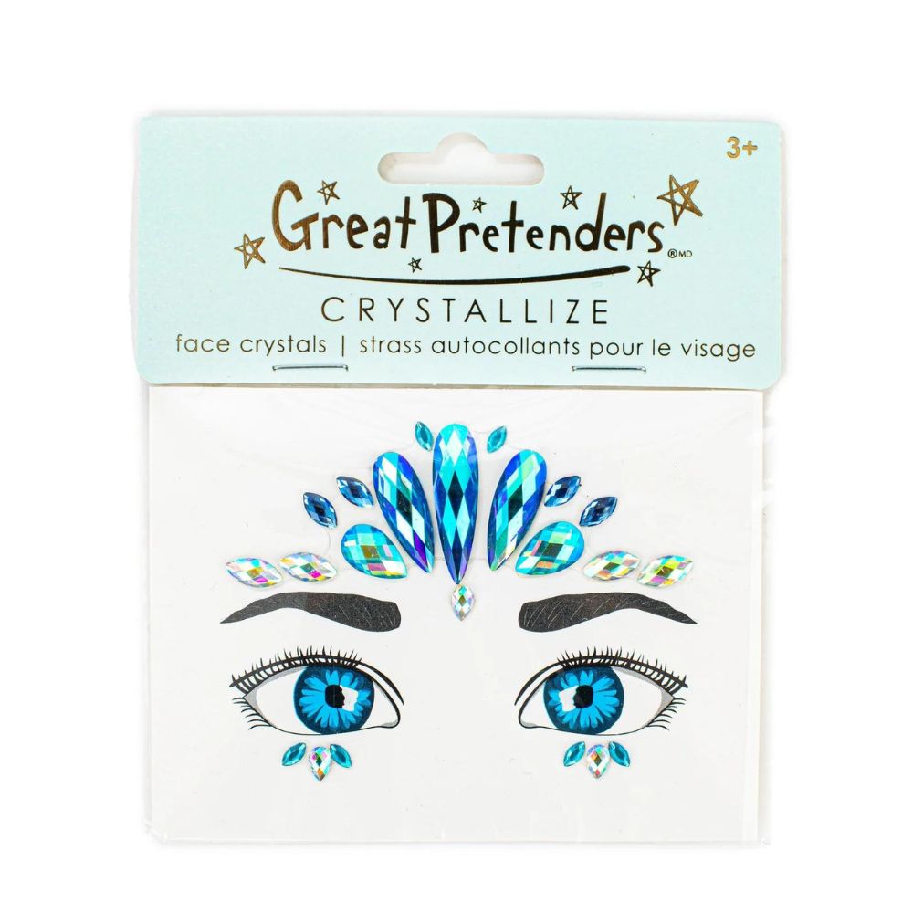 Face Crystals Ocean Mermaid