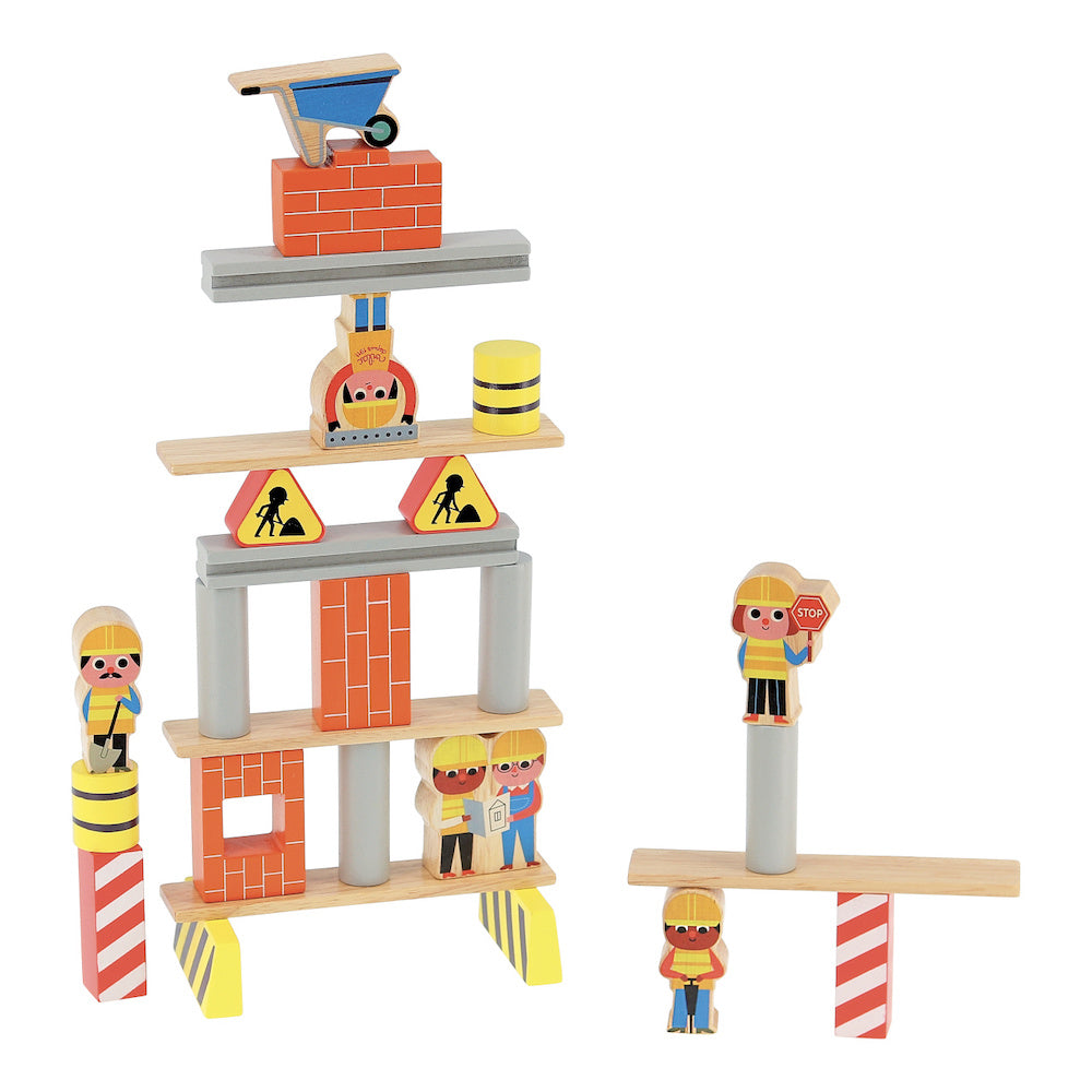 Vilac Stacking Equilibrist Game, Construction