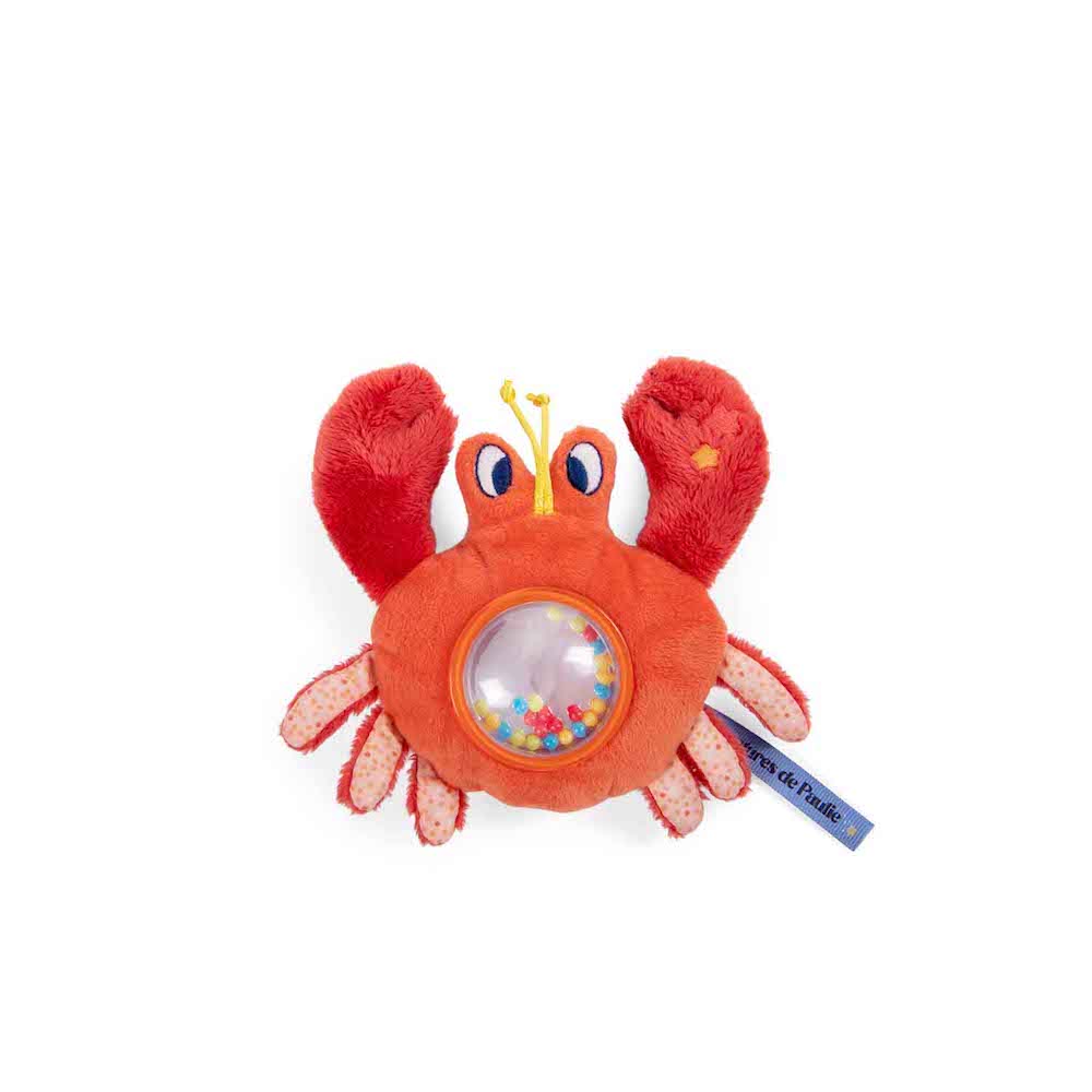 Moulin Roty Aventures de Paulie - Crab Rattle
