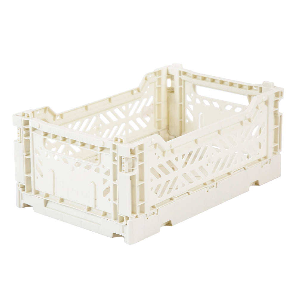Aykasa Foldable Crates Small - Coconut Milk