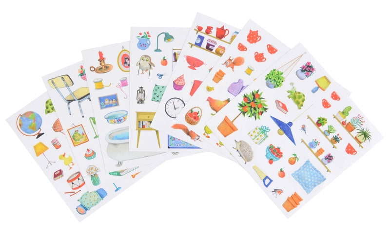 Moulin Roty Grande Famille Sticker Book