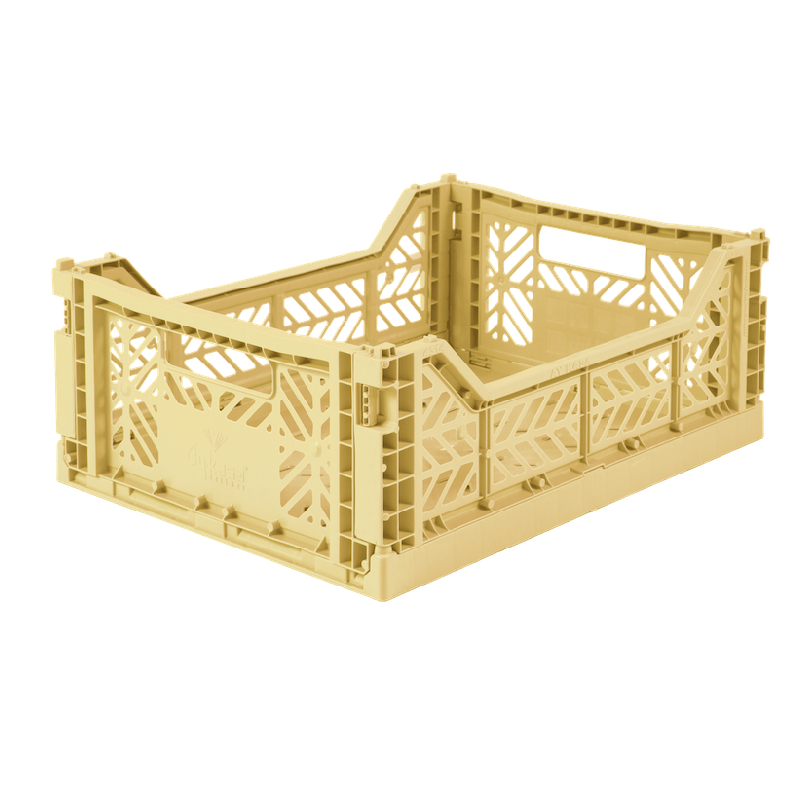 Foldable Crates Medium - Banana