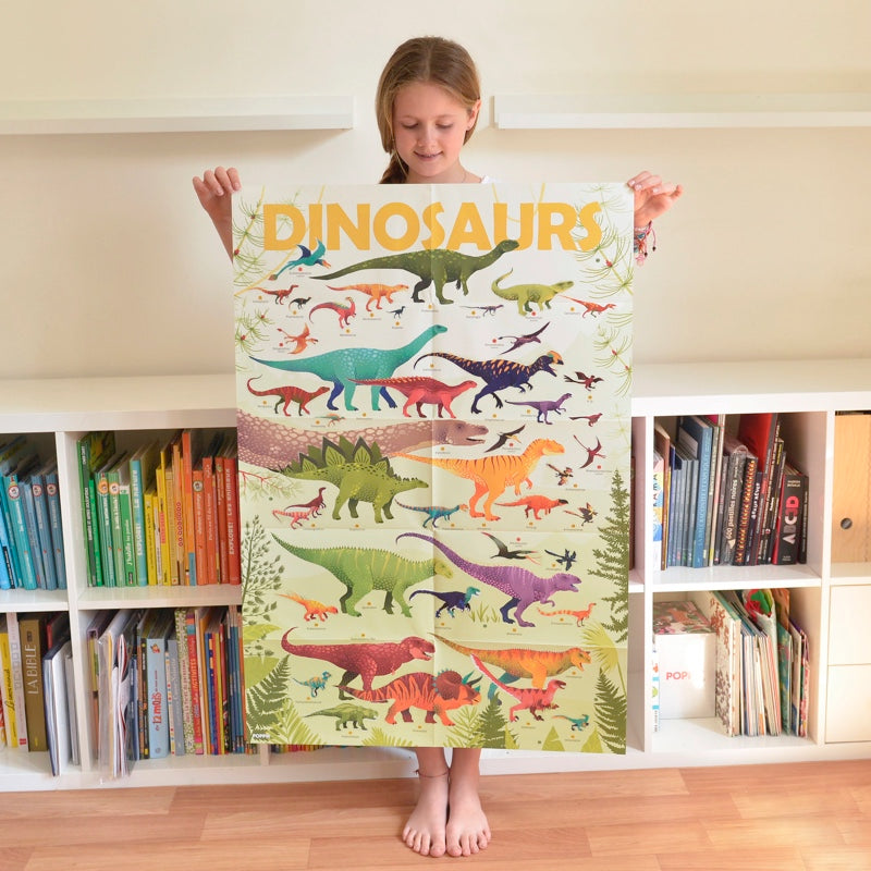 Poppik Discovery Poster Dinosaurs
