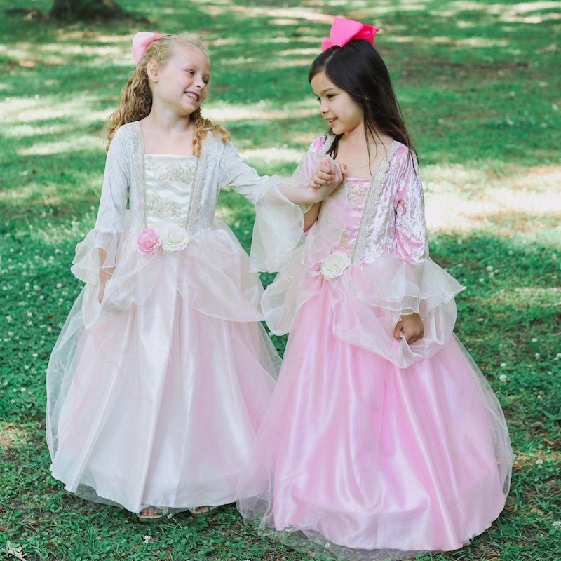 Pink Rose Princess Dress, Size 3-4