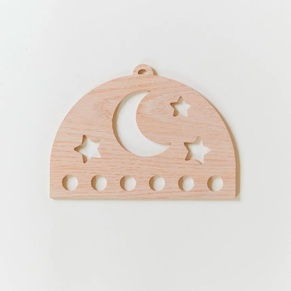 Sarahs Silk Playsilk Wooden Star Display