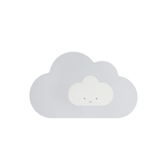 Quut Head In The Clouds Playmat - Pearl Grey Small