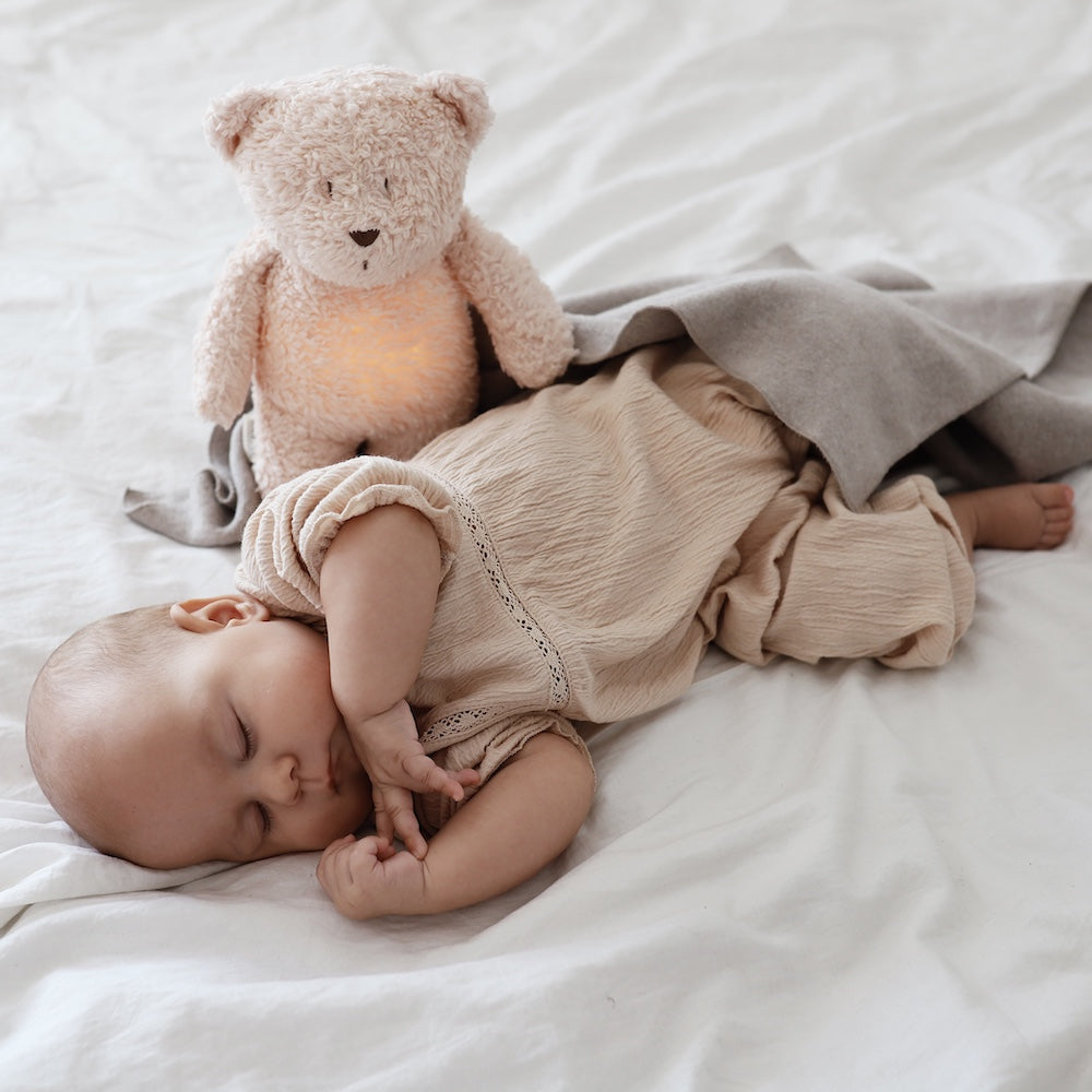 Moonie Natur Organic Humming Bear - Sand