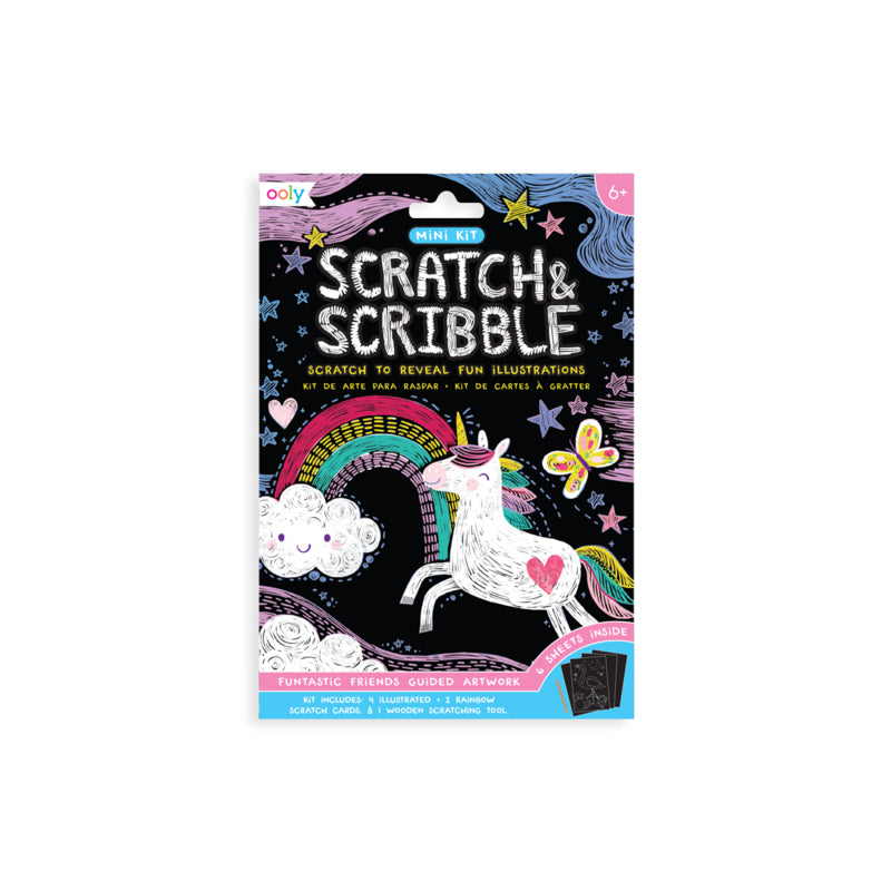 Mini Scratch & Scribble - Funtastic Friends