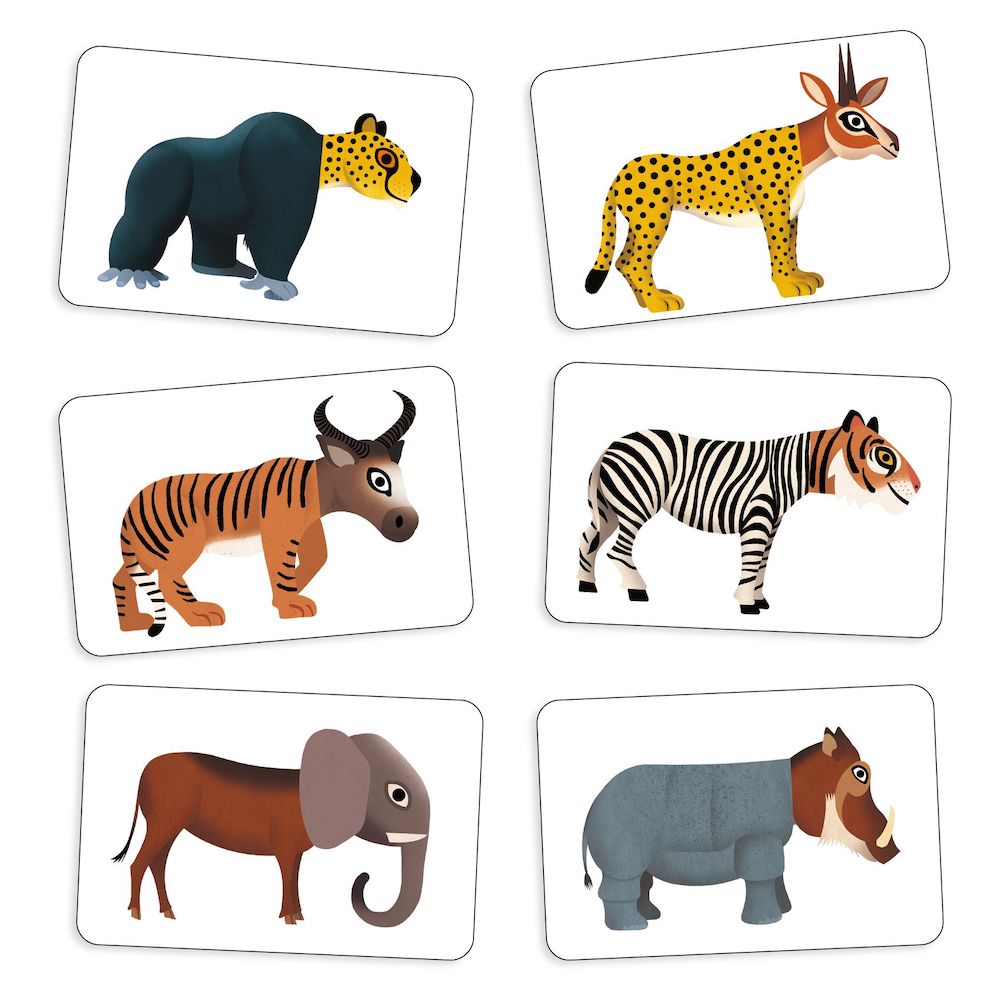 Djeco Card Game- Anijumble