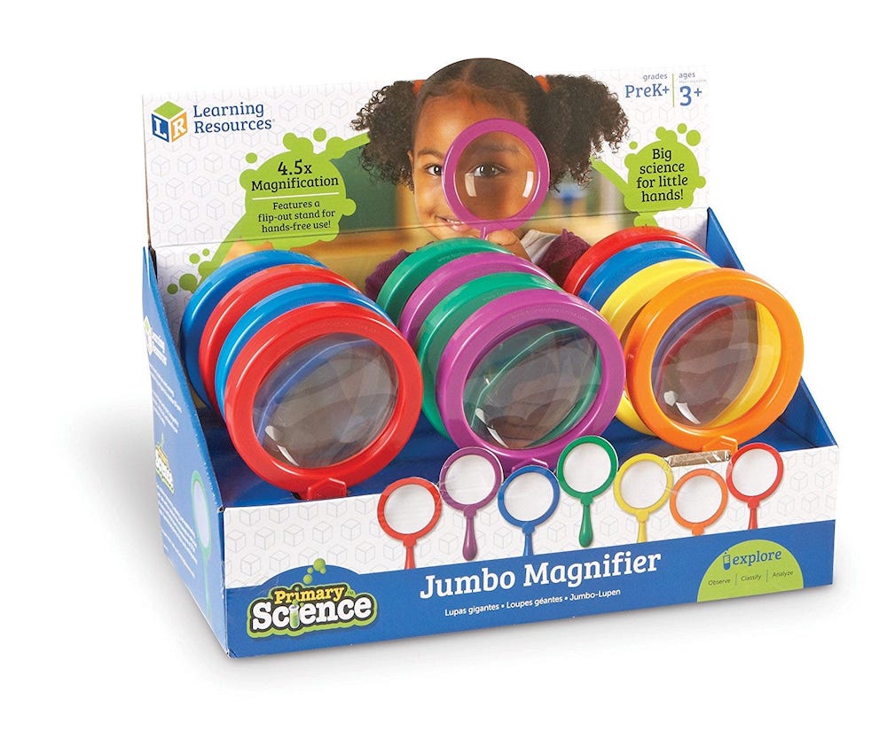 Primary Science Jumbo Magnifiers
