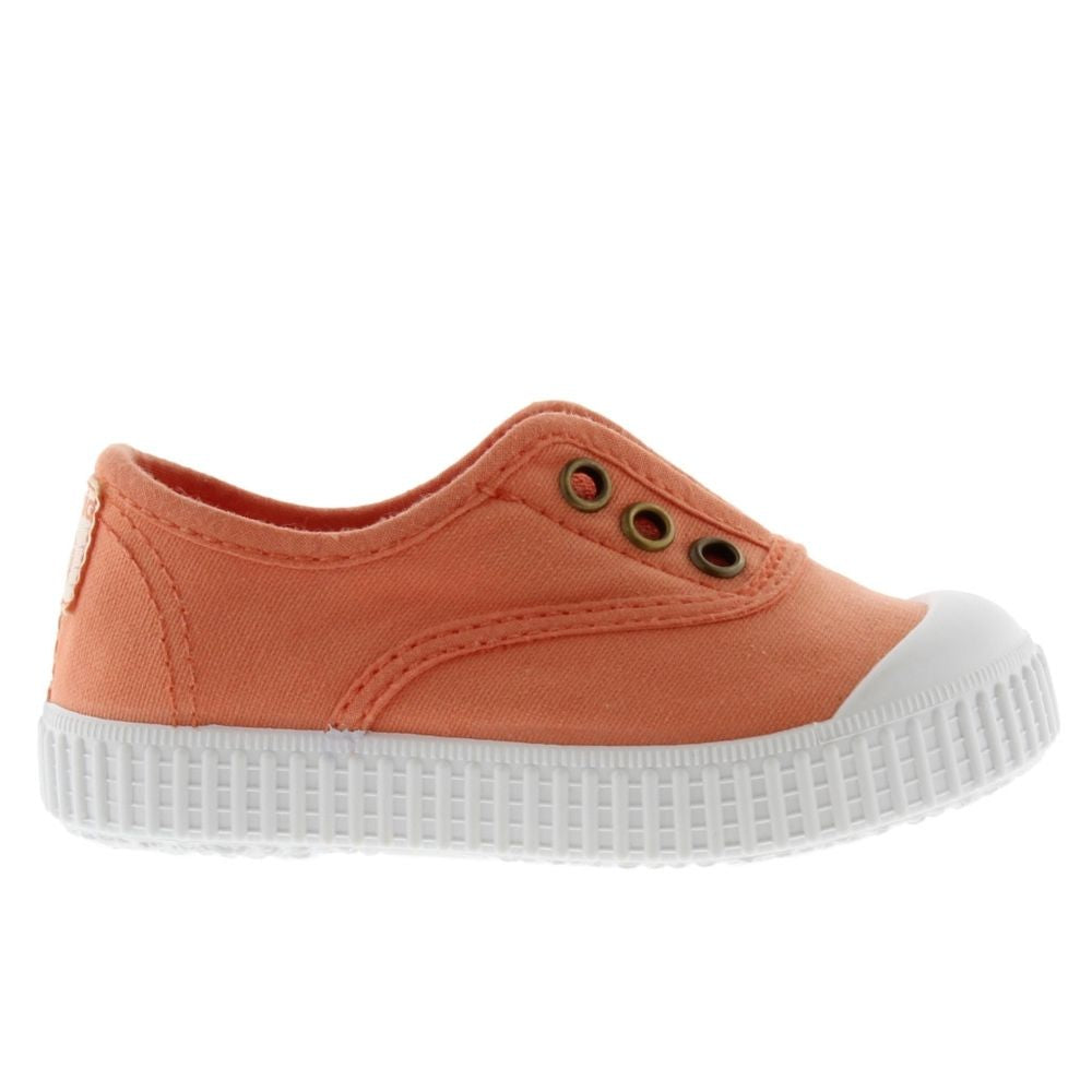 1915 English Washed Canvas Shoe No Laces Pomelo
