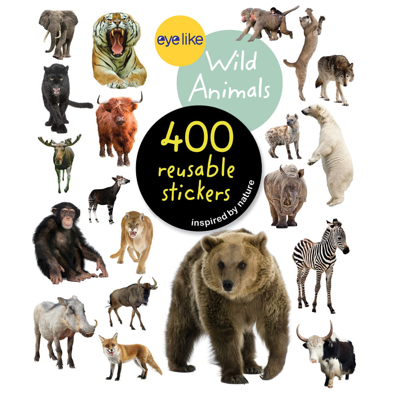 Eyelike Stickers: Wild Animals