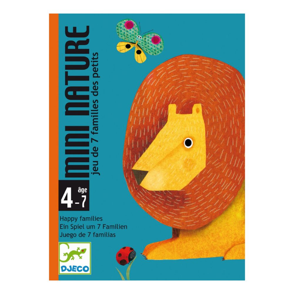Djeco Card Games- Mini Nature