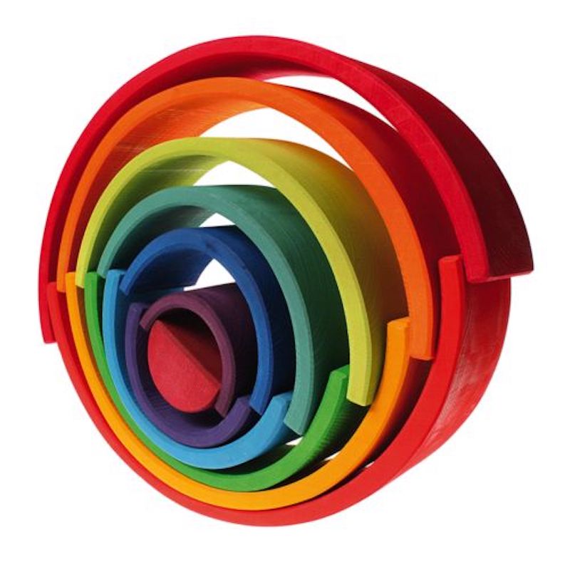 Grimms Rainbow Large Multi Coloured 12 pcs