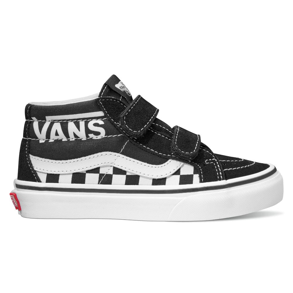 Vans Sk8 Mid Reissue Logo Black/White