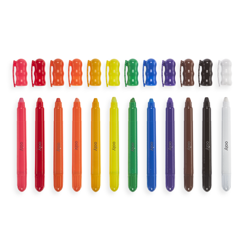 Rainy Dayz Gel Crayons Set of 12