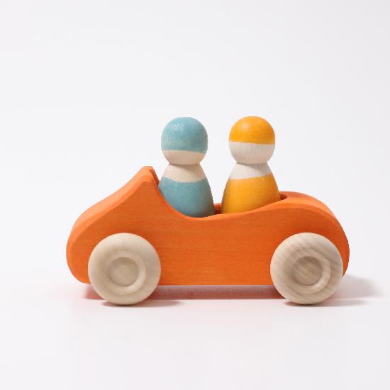 Grimms Convertible Car - Orange Large