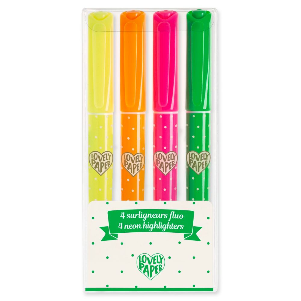Djeco 4 Neon Highlighters