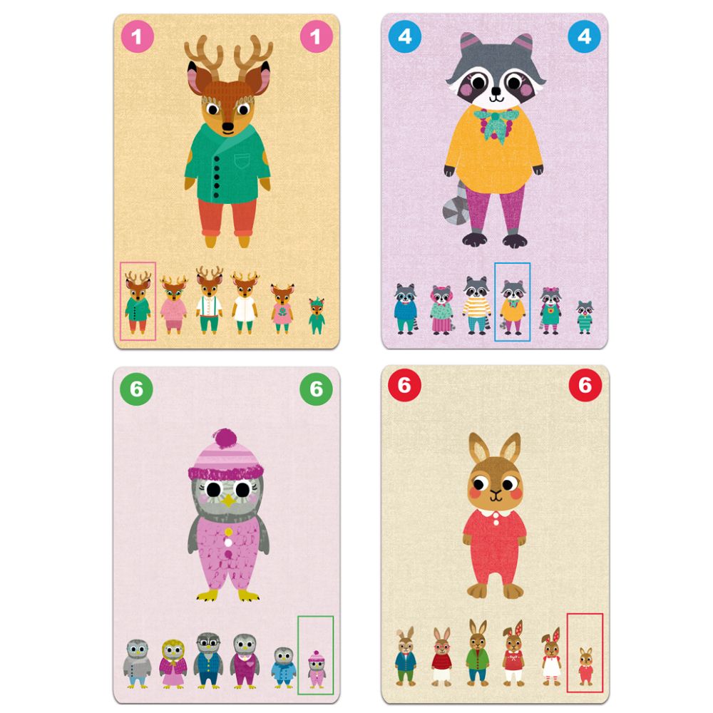 Djeco Card Games - Familou