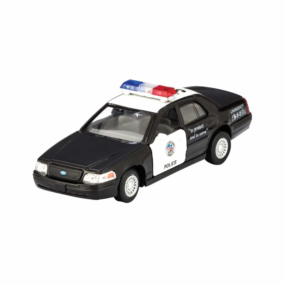 Schylling Die Cast Police Pull Back