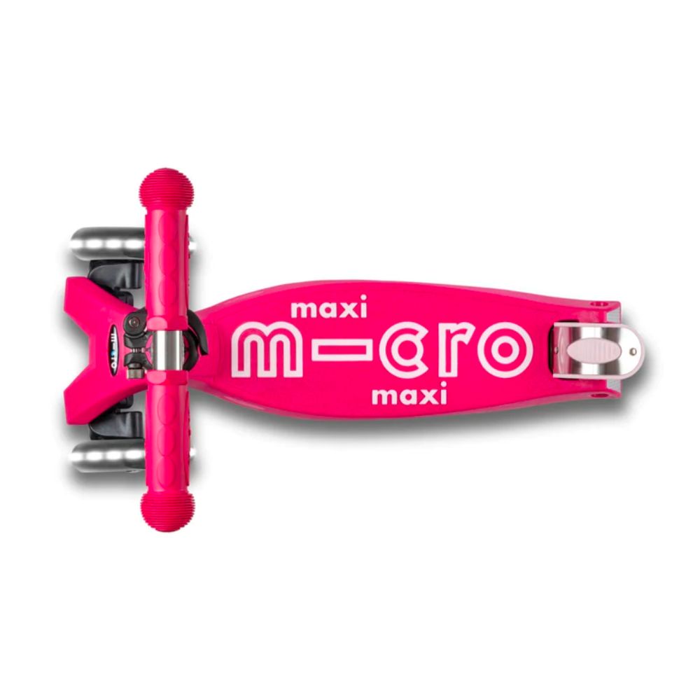 Maxi MICRO Deluxe LED Kickboard - Pink