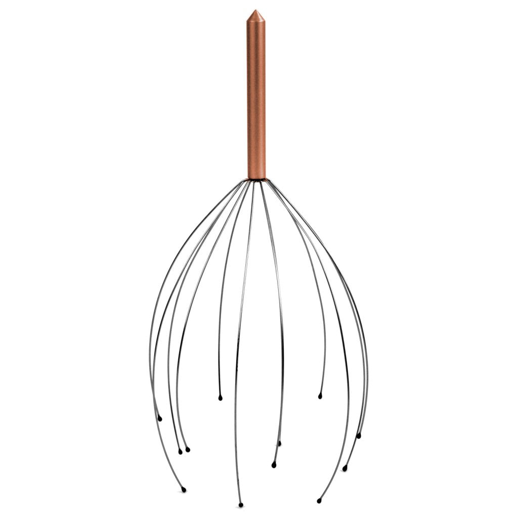 Kikkerland Head Massager Chrome