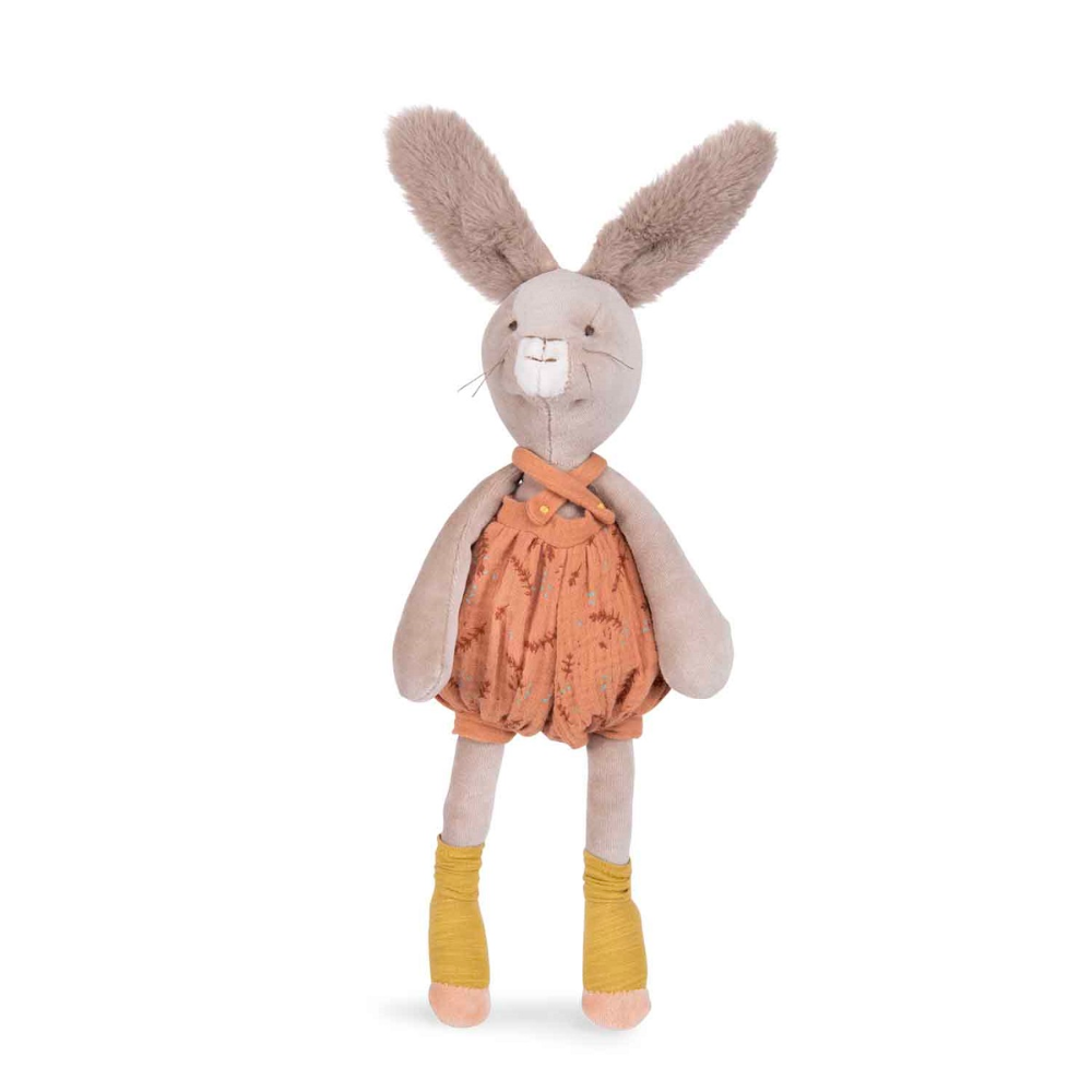 Moulin Roty Trois Petits Lapins- Clay Rabbit Soft Toy