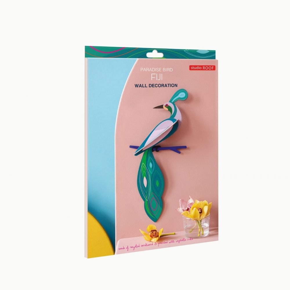 DIY 3D Wall Decoration Paradise Bird Fiji