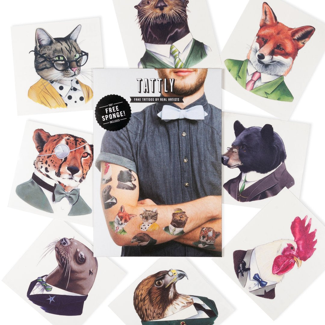 Tattly Animal Society Set
