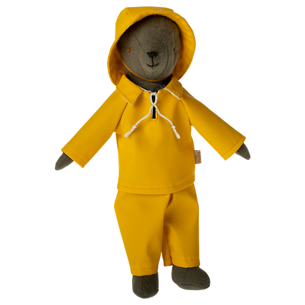 Maileg Rainwear with Hat for Teddy Dad