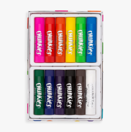 Chunkies Paint Sticks- Set of 12