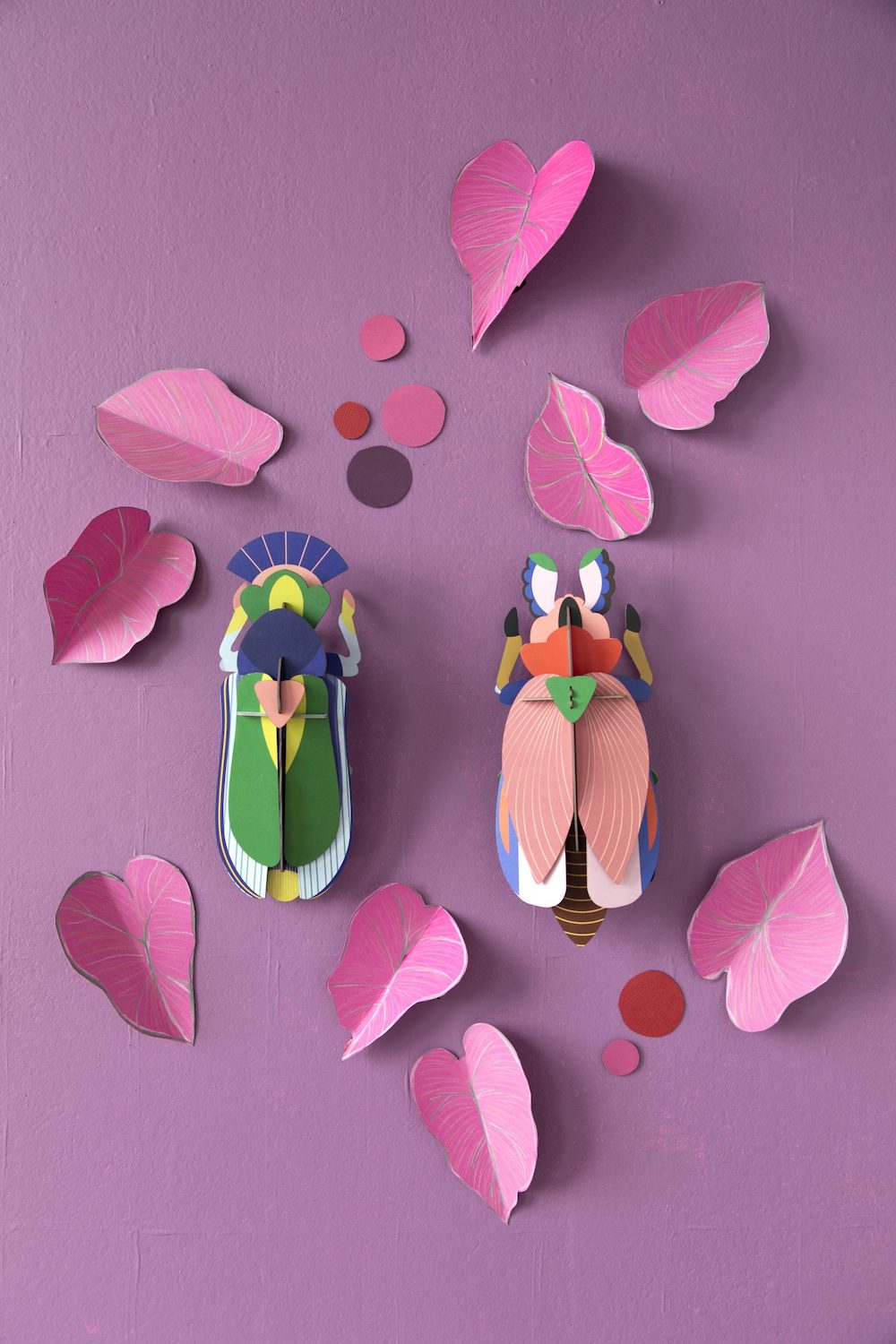 DIY 3D Wall Decoration - Giant Lady Beetle