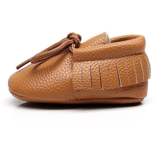 BabyMocs Little Camper Brown