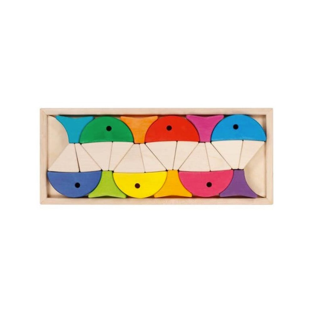 Puzzle and Building Block Set