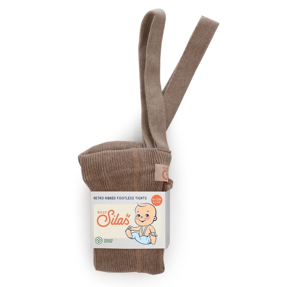 Silly Silas Classic Footless Ribbed Tights