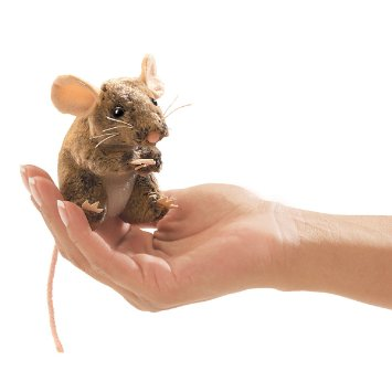 Finger Puppet - Mini Field Mouse