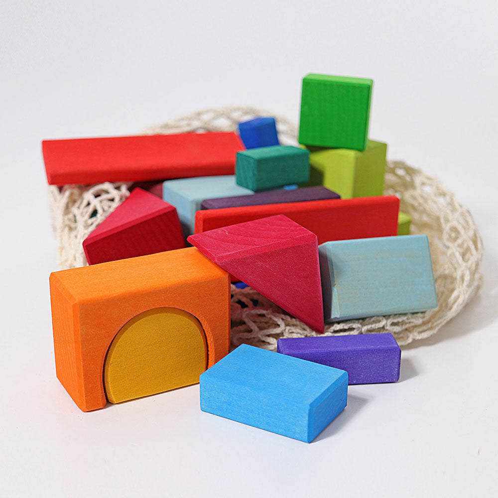 Grimms Blocks Geometrical, 30 pcs