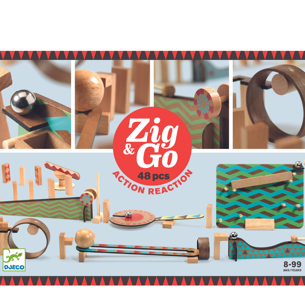 Djeco Zig & Go, 48 pcs