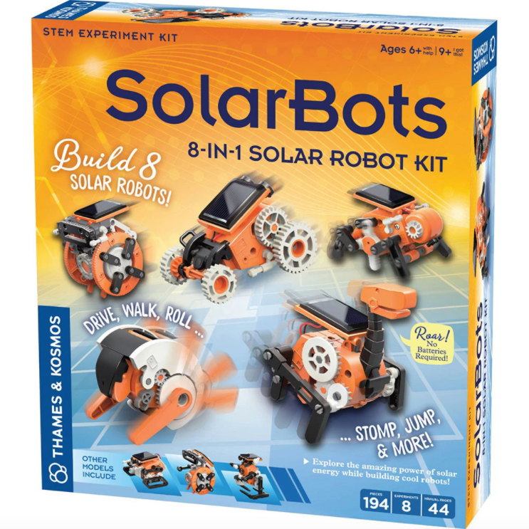 Solarbots- 8-in-1 Solar Robot Kit